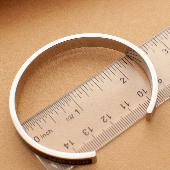 Stainless Steel Watch Cuff Bracelet Bangle - Picture 4 of 9